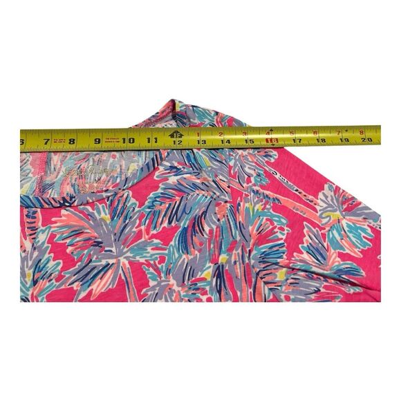 Lilly Pulitzer Pink Palm Print Mini Dress - Picture 8 of 10